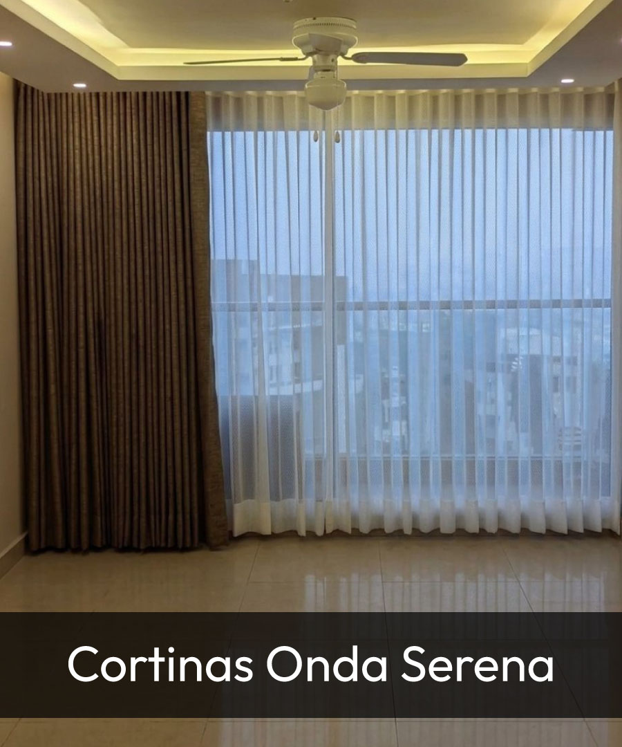 Cortinas Onda Serena
