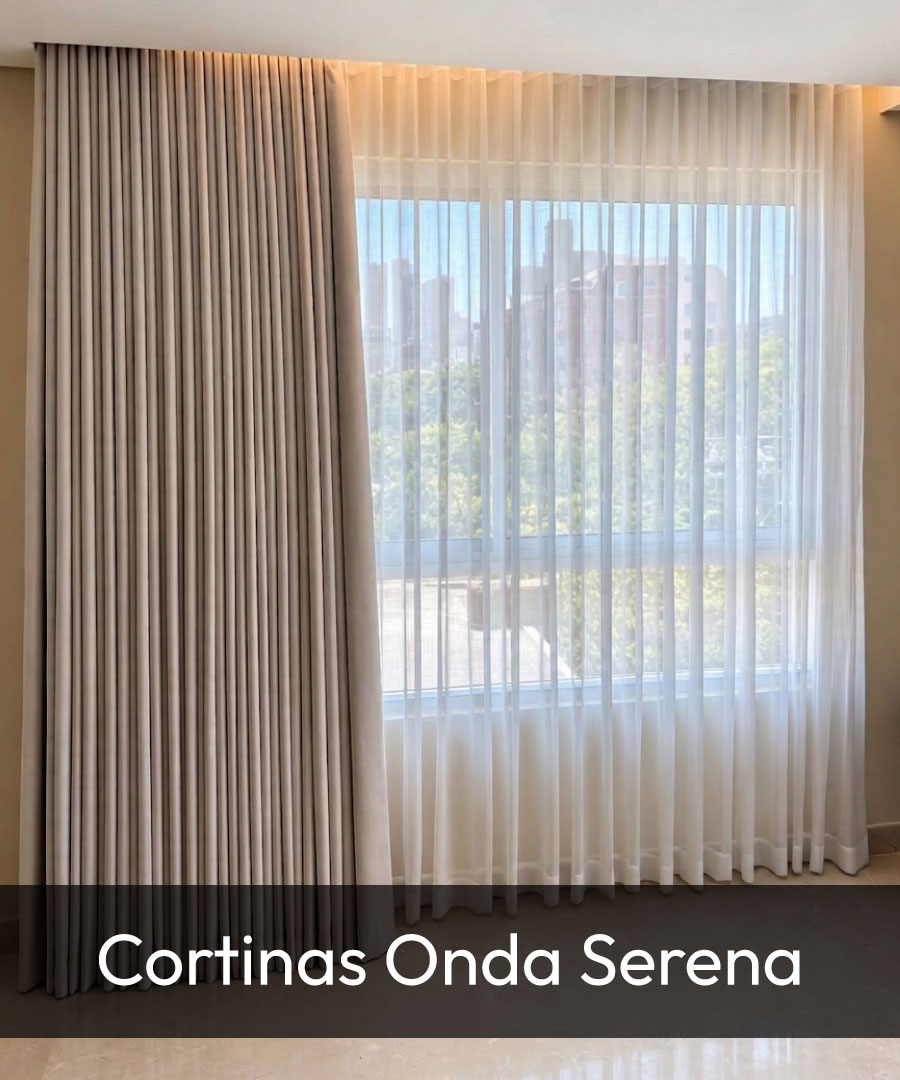 Cortina onda serena